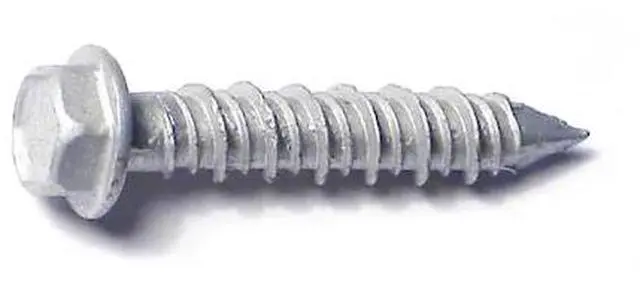 Main image of RED HEAD 50777 Tapcon Concrete Screw, 1/4" Dia., Hex, 1-1/4" L, 410 Stainless