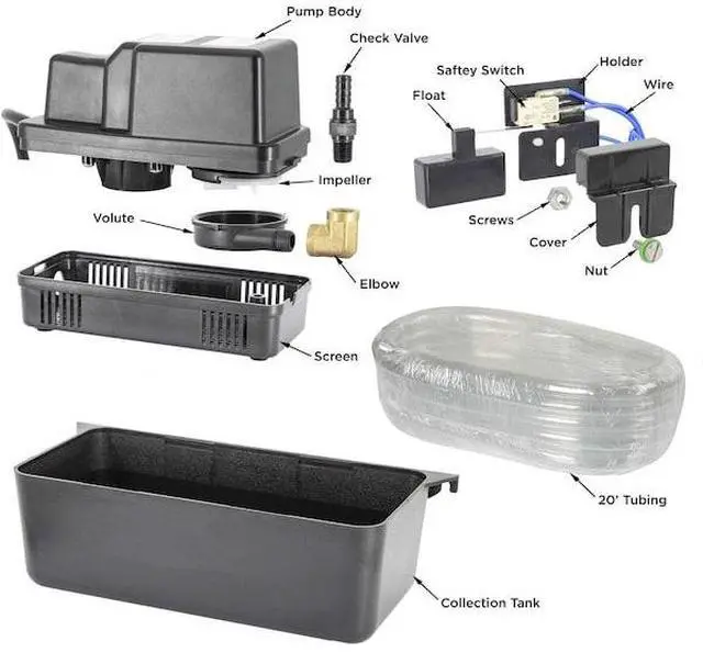 Alt view image 4 of 4 - BECKETT IPC13AT Pump-115V In Pan Condensate W/tank
