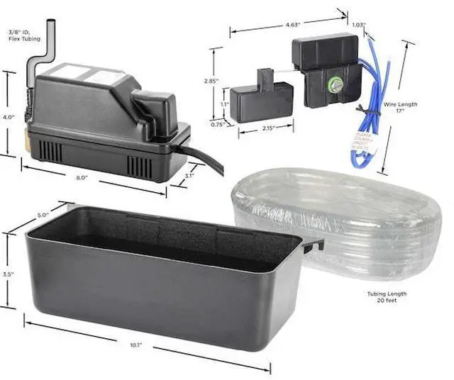 Alt view image 3 of 4 - BECKETT IPC13AT Pump-115V In Pan Condensate W/tank