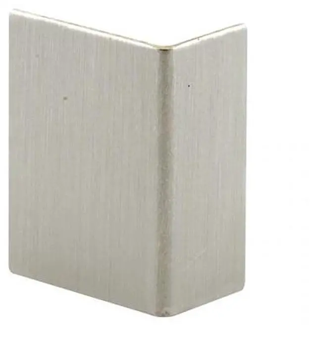 Main image of PRIME-LINE S 4215 Brushed Stainless, Adhesive Backed Door Edge Guard, PK5