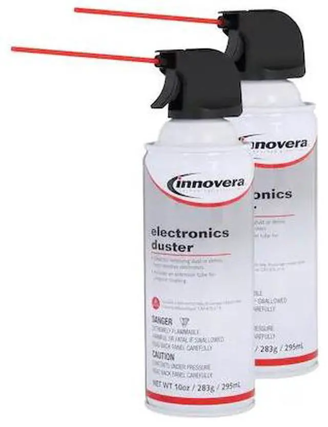 Alt view image 9 of 13 - Compressed Air Duster Cleaner, 10 oz Can, 2/Pack 10012