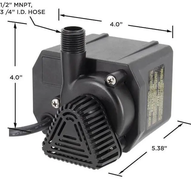 Alt view image 4 of 4 - BECKETT G600A Pump-115V Submersible 6' cord W/plug