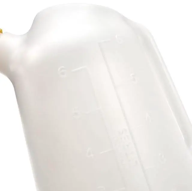 Alt view image 4 of 5 - STEELMAN 99472 Oil Measuring and Dispensing Jug, 6-Quart, Heavy-Duty