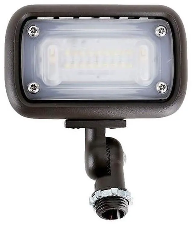 Alt view image 2 of 7 - NEWHOUSE LIGHTING WW15BRZ Outdoor 15W LED Landscape Wall Wash Flood Light,