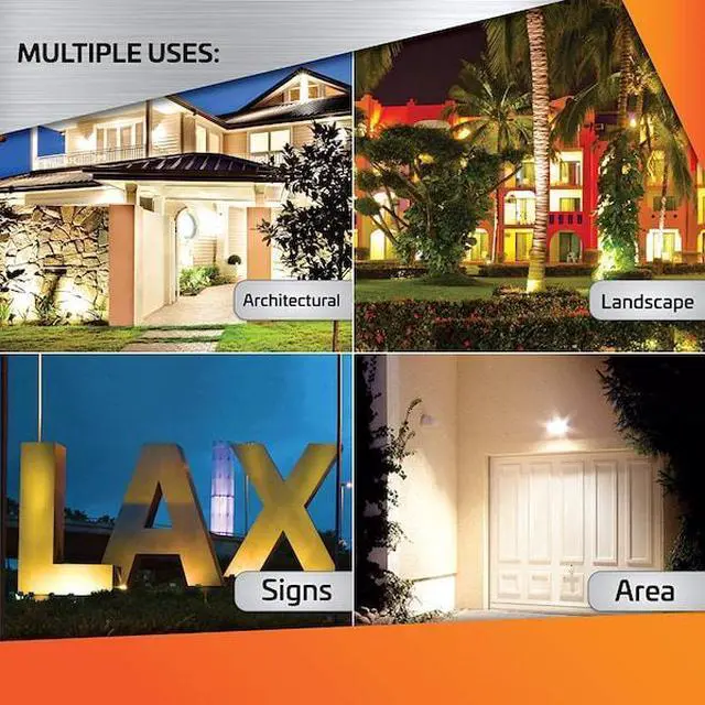 Alt view image 6 of 7 - NEWHOUSE LIGHTING WW15BRZ Outdoor 15W LED Landscape Wall Wash Flood Light,