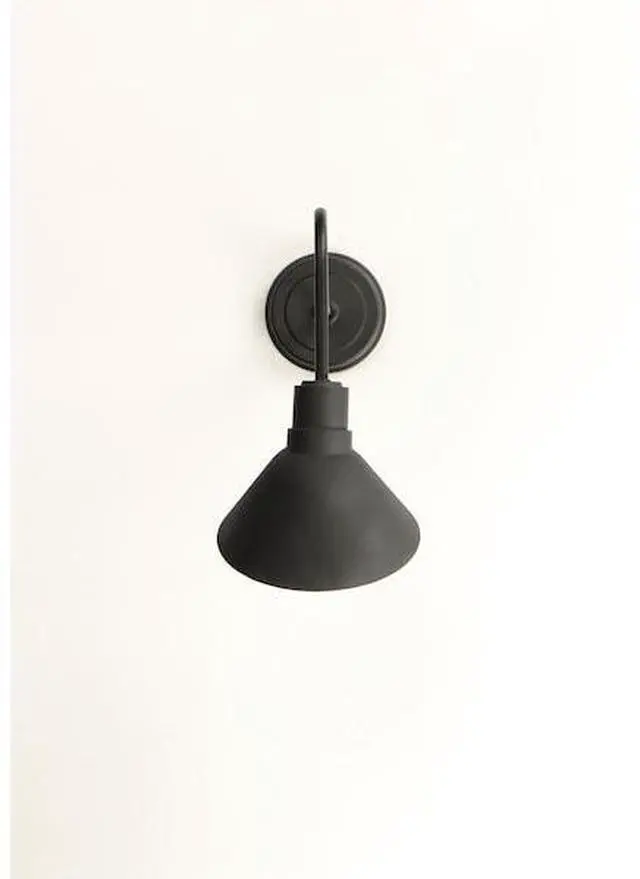 Alt view image 2 of 3 - MAXIM 10116BK Signlite 1-Light 7.5" Wide Black Outdoor Wall Sconce