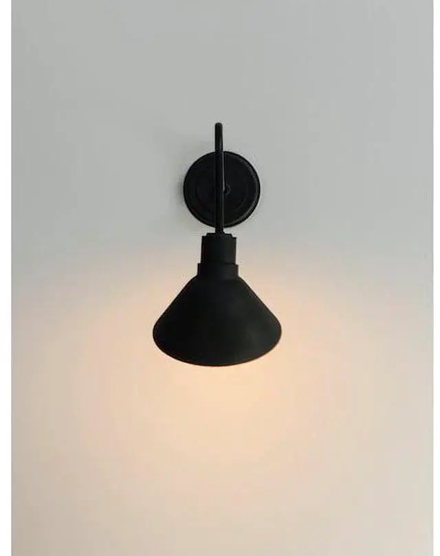 Alt view image 3 of 3 - MAXIM 10116BK Signlite 1-Light 7.5" Wide Black Outdoor Wall Sconce