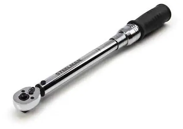 Alt view image 7 of 13 - STEELMAN 60464 3/8-Inch Drive 30-200 in-lb Micro-Adjustable Torque Wrench