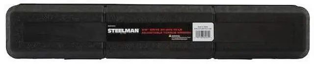 Alt view image 11 of 13 - STEELMAN 60464 3/8-Inch Drive 30-200 in-lb Micro-Adjustable Torque Wrench