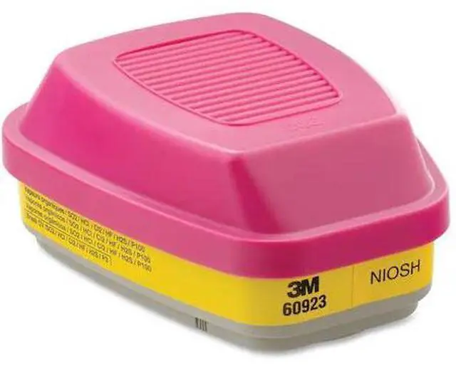 Alt view image 12 of 13 - 3M 60923 Cartridge/Filter for Organic Vapors, Acid Gases, Particulates