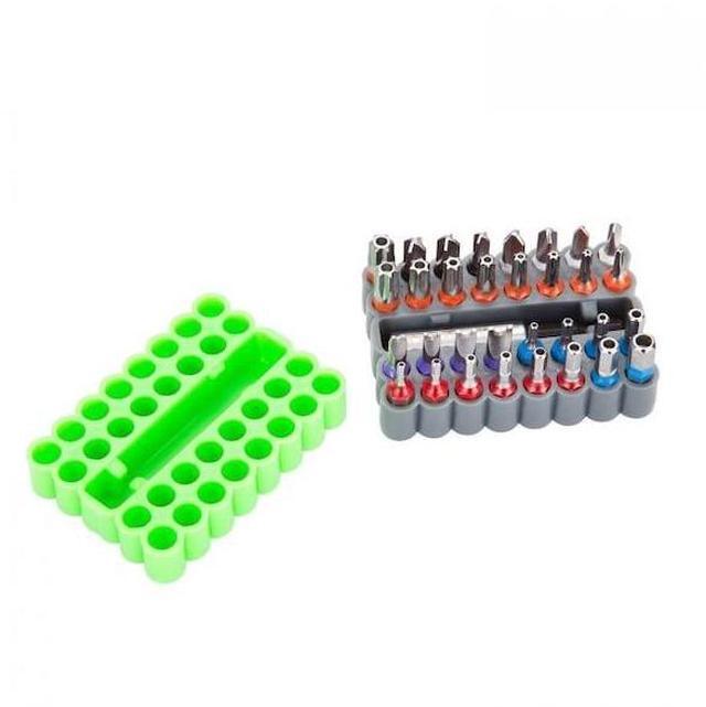 Alt view image 5 of 7 - OEMTOOLS 25959 33 Piece Security Bit Set, Includes Spanner, Tri-Wing, Torq, Hex Security, and Tamper Proof Star Security Bits with 1/4 Inch Hex Bit Holder
