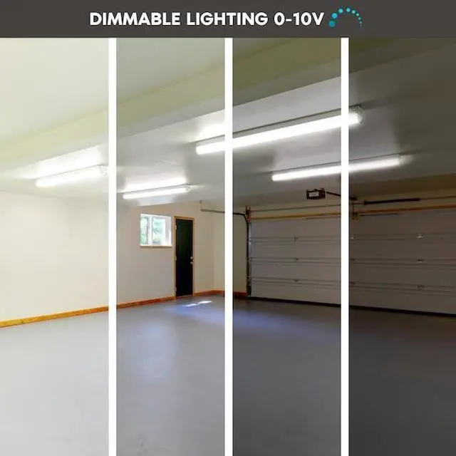 Alt view image 6 of 7 - LUXRITE LR25195-1PK 4 FT Linear LED Shop Light 3 CCT Selectable 3500K-5000K