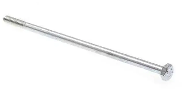 Main image of PRIME-LINE 9058783 Hex Bolts 1/4in-20 X 6in A307 Grade A Zinc Plated Steel 25PK