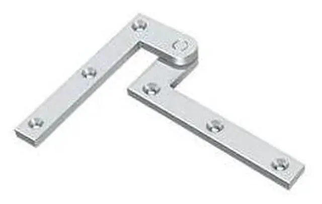 Main image of DELTANA PH40U26 Bright Chrome Pivot Hinge, Holes per Leaf: 3