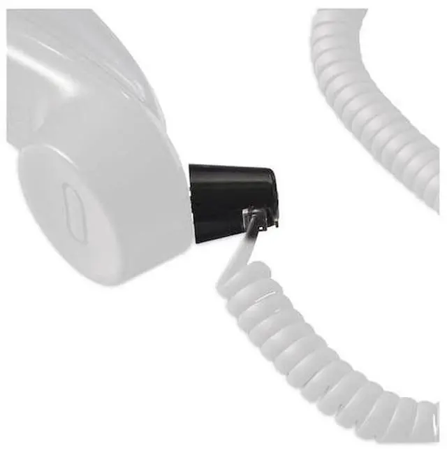 Alt view image 16 of 19 - Softalk Twisstop Rotating Phone Cord Detangler, Black 1501