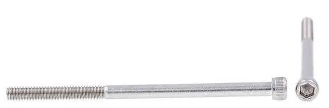 Alt view image 3 of 4 - PRIME-LINE 9177666 M10-1.50 Socket Head Cap Screw, Plain Stainless Steel, 3 in