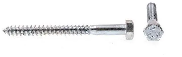 Alt view image 4 of 4 - PRIME-LINE 9055762 Hex Lag Screw 5/16in X 3-1/2in A307 Grade A Zinc Plated