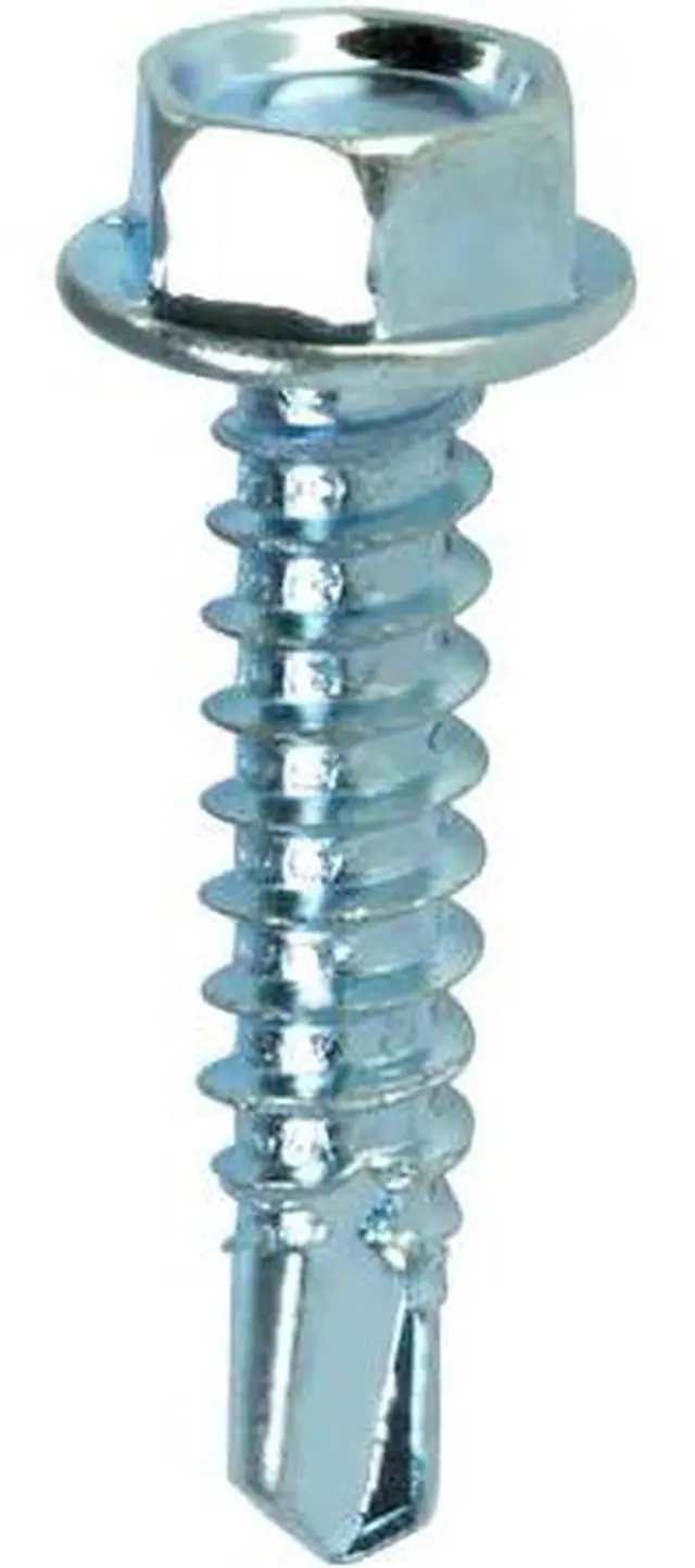 Main image of TEKS 21336 Sheet Metal Screw, #12 x 3/4 in, Zinc Plated Steel 120 PK