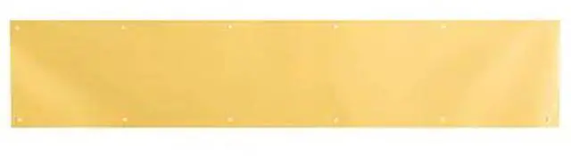 Alt view image 2 of 5 - Prime-Line Products J 4703 Door Kick Plate, 6-Inch x 34-Inch, Brite Brass on Aluminum