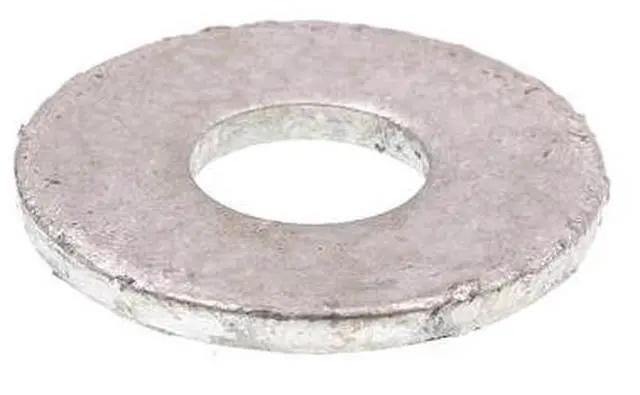 Main image of PRIME-LINE 9080196 Flat Washer, For Screw Size 1/2" ,Steel Galvanized Finish,