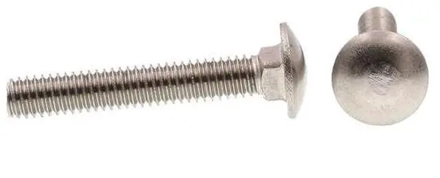 Alt view image 3 of 4 - PRIME-LINE 9062982 Carriage Bolts 5/16in-18 X 2in Grade 18-8 Stainless Steel