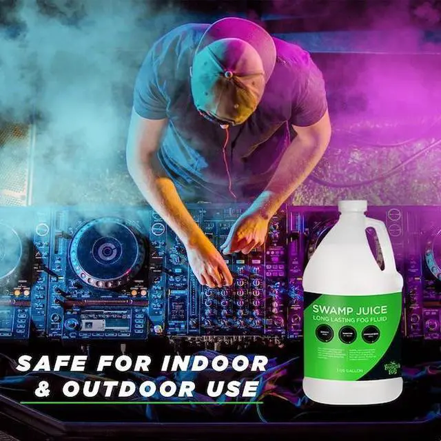 Alt view image 7 of 7 - FROGGY'S FOG FJ-SW-1 Swamp Juice Extreme Long Lasting Fog Fluid - 1 Gallon