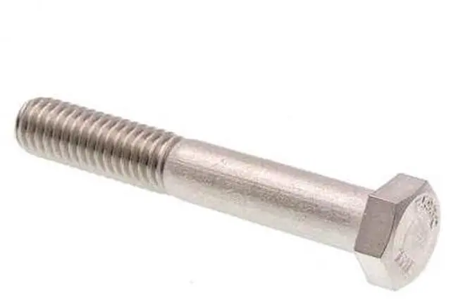 Main image of PRIME-LINE 9059771 Hex Bolts 3/8in-16 X 2-1/2in Grade 304 Stainless Steel 25PK