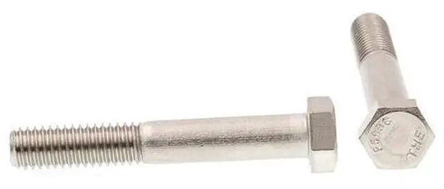 Alt view image 3 of 4 - PRIME-LINE 9059771 Hex Bolts 3/8in-16 X 2-1/2in Grade 304 Stainless Steel 25PK