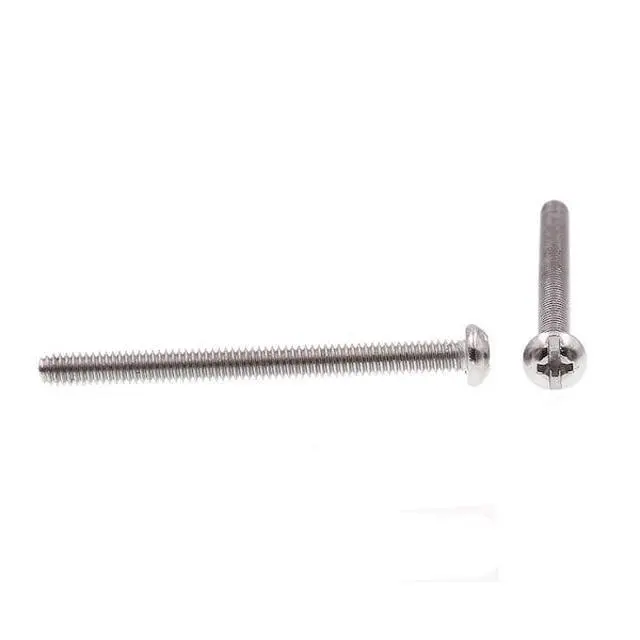 Alt view image 4 of 4 - PRIME-LINE 9003930 Machine Screw, Round Head, Phil/Sltd Comb Drive No. 8-32 X