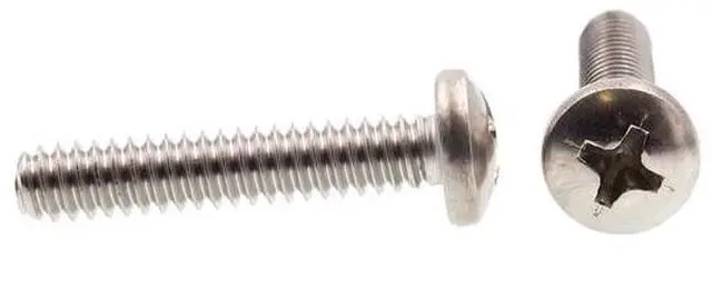 Alt view image 4 of 4 - PRIME-LINE 9127411 Machine Screw, Pan Head, Phillips Drive No. 10-24 X 1in 18-8