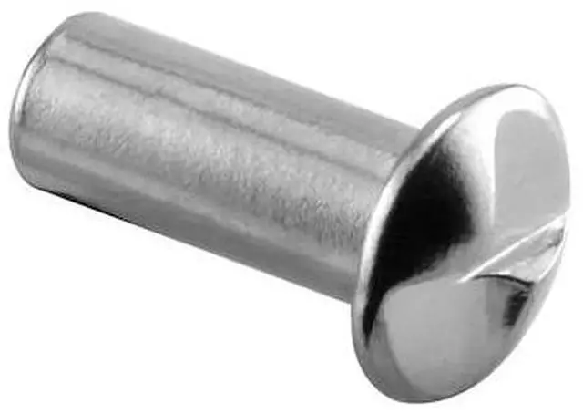 Main image of PRIME-LINE 651-0648 One Way Barrel Nut, #10-24 x 1/2 in., Chrome Plated Steel