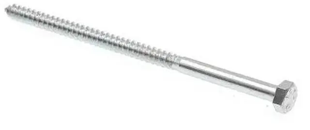 Main image of PRIME-LINE 9055990 Hex Lag Screw 5/16in X 6in A307 Grade A Zinc Plated Steel
