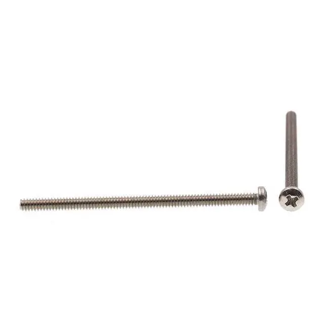 Alt view image 4 of 4 - PRIME-LINE 9126651 Machine Screw, Pan Head, Phillips Drive #4-40 X 2in 18-8
