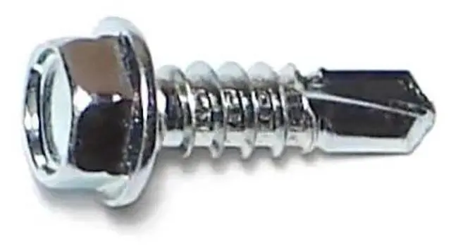 Main image of MIDWEST FASTENER 03293 Self-Drilling Screw, #12 x 3/4 in, Zinc Plated Steel
