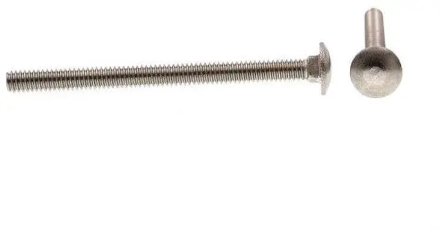 Alt view image 3 of 4 - PRIME-LINE 9062488 Carriage Bolts 1/4in-20 X 3-1/2in Grade 18-8 Stainless Steel
