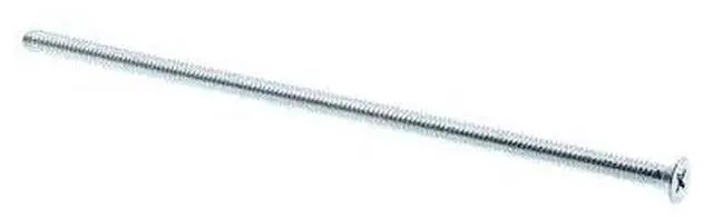 Main image of PRIME-LINE 9001532 Machine Screw, Flat Head, Phillip Drive #10-24 X 6in Zinc