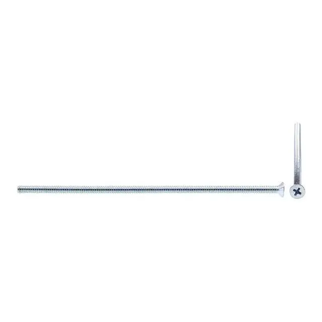 Alt view image 4 of 4 - PRIME-LINE 9001532 Machine Screw, Flat Head, Phillip Drive #10-24 X 6in Zinc