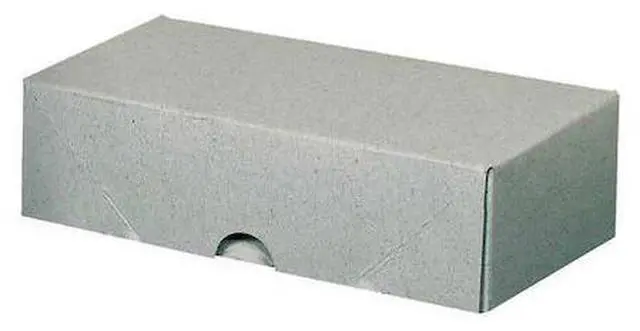 Main image of PARTNERS BRAND BCF22 7 in x 3 1/2 in x 2 in Stationery Folding Cartons, White,