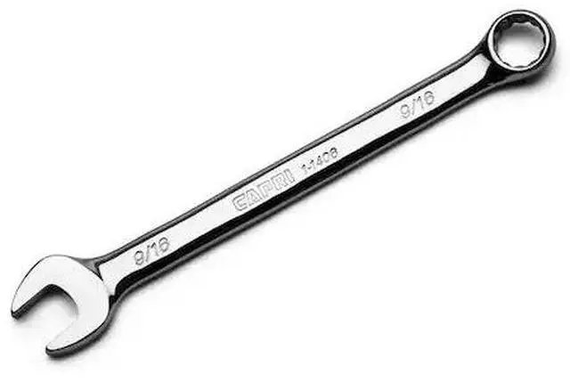 Alt view image 3 of 9 - Capri Tools SmartKrome 9/16-inch Combination Wrench, 12 Point