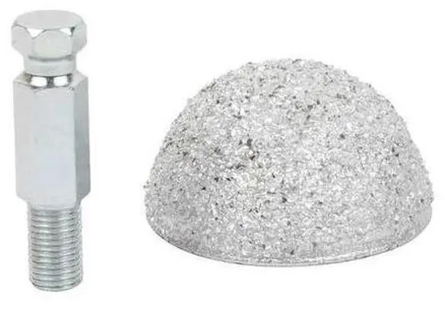 Main image of STEELMAN 99441 Tire Buffer Metal Dome and Adapter,50mm