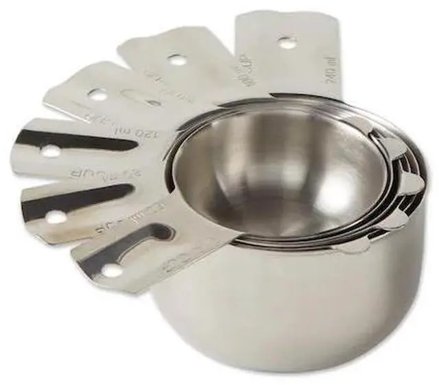 Alt view image 6 of 6 - RSVP International 6-pc. Endurance Nesting Measuring Cups
