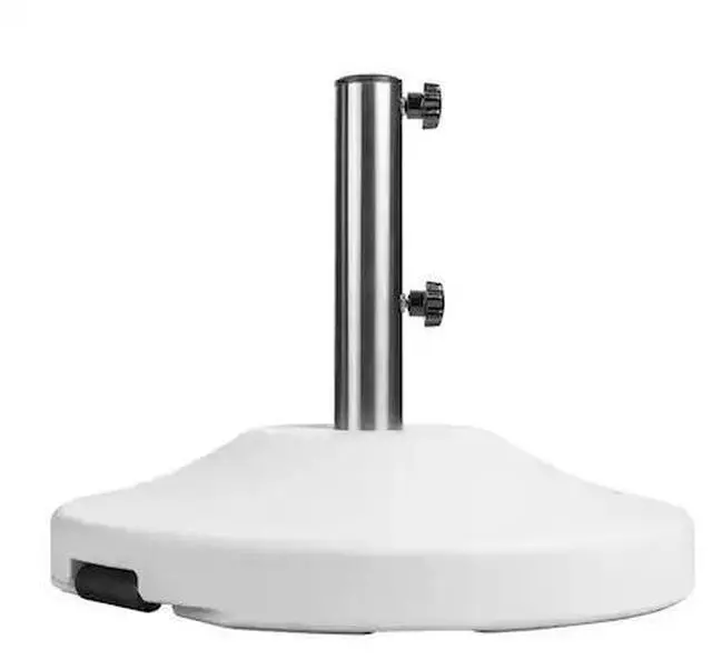 Main image of US WEIGHT FUB80W 80 lb Umbrella Base, White