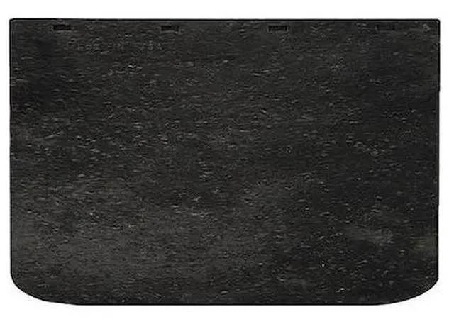 Main image of BUYERS PRODUCTS B1812LSP Mudflap,HD,Black,Rubber,18x12",PK2, 2 PK