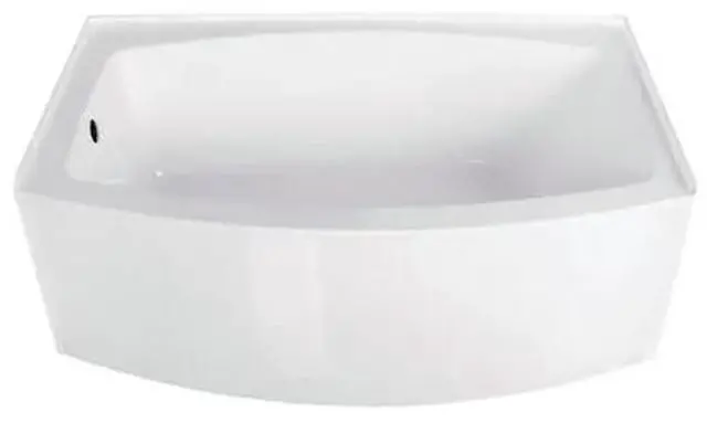 Main image of AQUA EDEN VTDR603022L Alcove Bathtubs, 60 L, 35 W, White, Acrylic