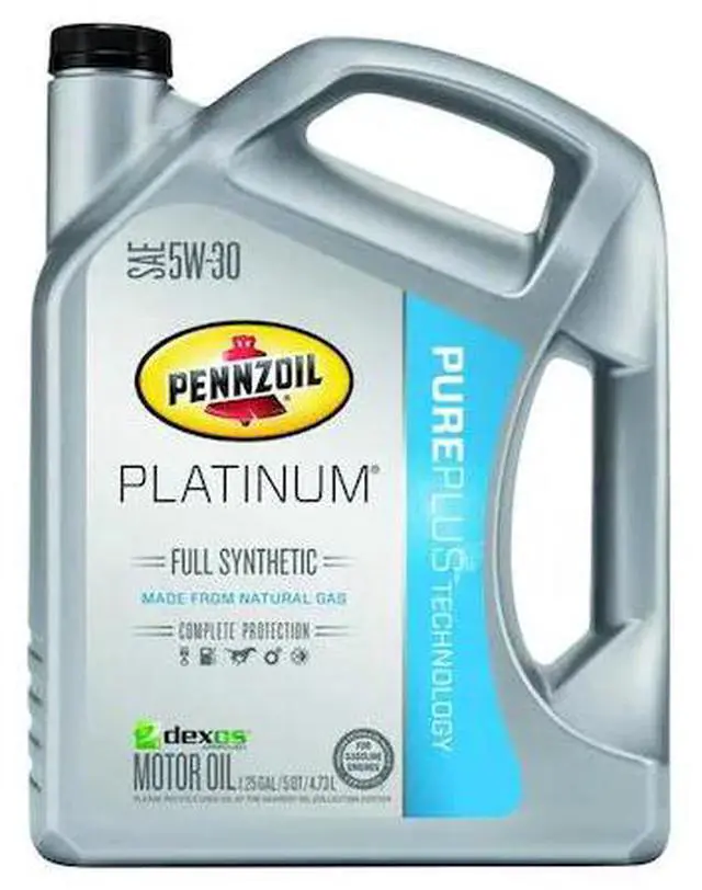 Alt view image 2 of 2 - PENNZOIL 550046126 Engine Oil, 5W-30, Full Synthetic, 5 Qt.