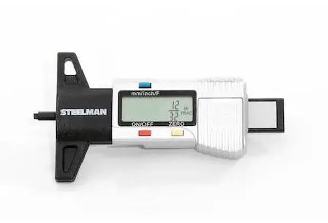 Alt view image 7 of 13 - STEELMAN 60664 Digital Tire Tread Depth Gauge, 3 Modes - Fractional Inch, Decimal Inch, and Millimeter, 0-1 Inch
