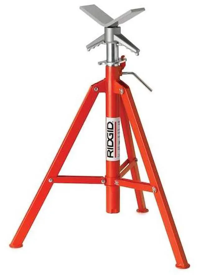 Alt view image 3 of 5 - RIDGID 22168 V-Head Pipe Stand,12 In.