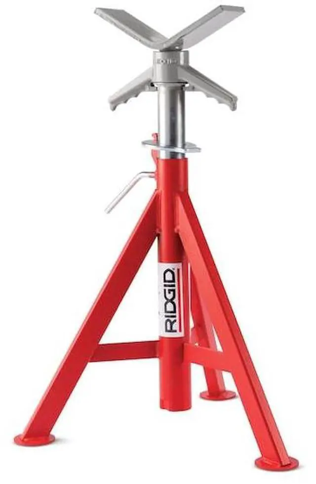 Alt view image 5 of 5 - RIDGID 22168 V-Head Pipe Stand,12 In.