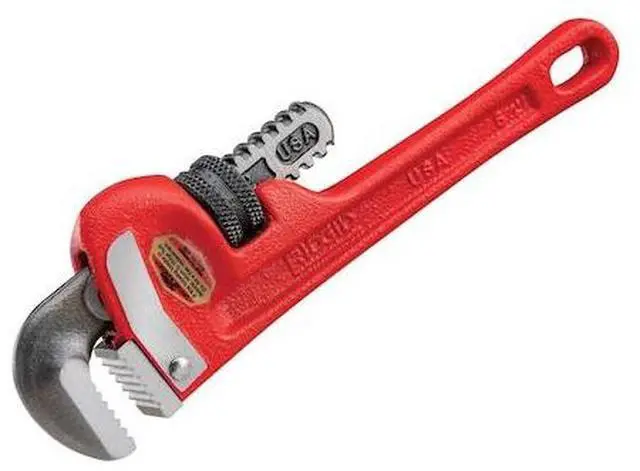 Alt view image 9 of 9 - RIDGID 31000 6 in L 3/4 in Cap. Cast Iron Straight Pipe Wrench
