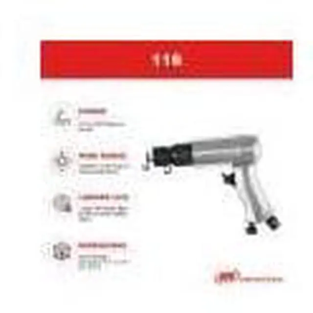 Alt view image 6 of 6 - INGERSOLL RAND 116 Hammer,Air